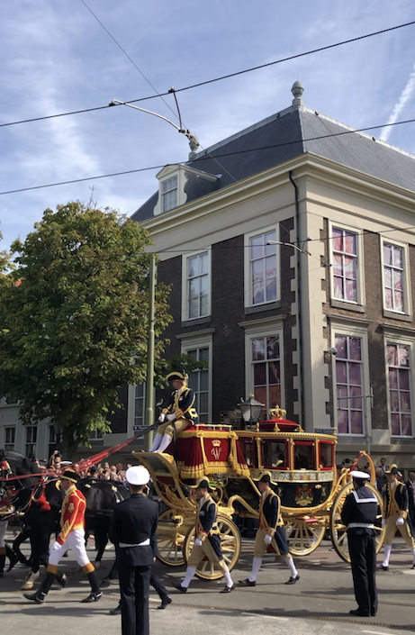 Königliche Kutsche am Prinsjesdag