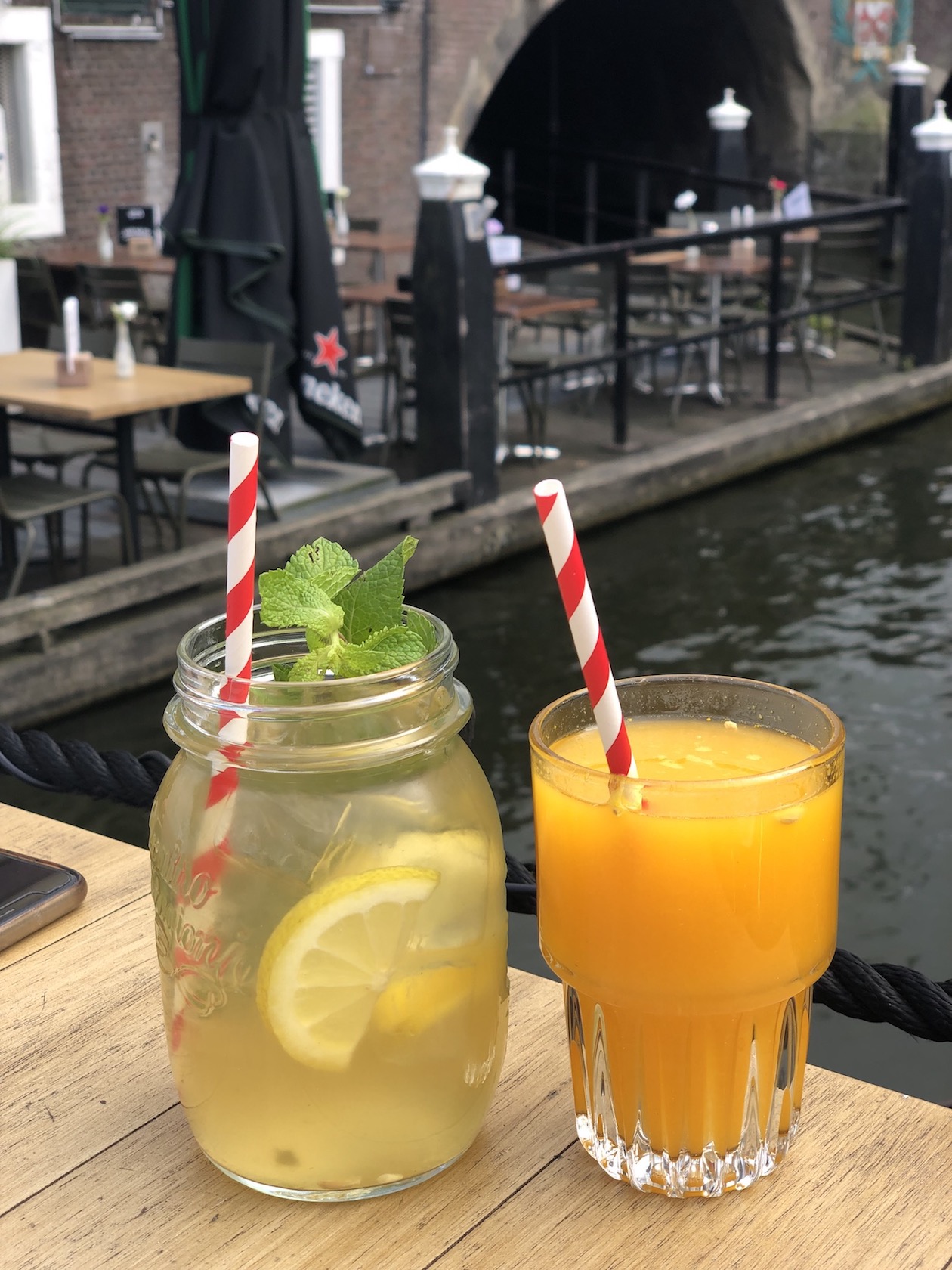Limonade mit Blick